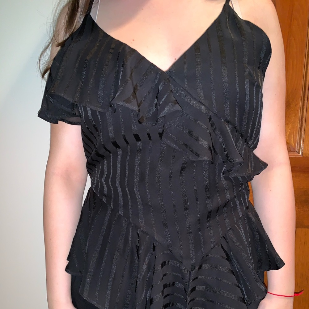 Peplum tank top